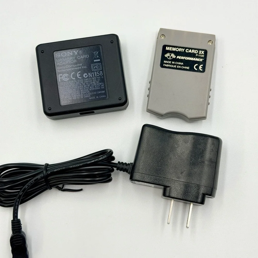 Sony PS3 Memory Card Adaptor CECHZM1 PlayStation 3 PS1 PS2 Performance Card Lot
